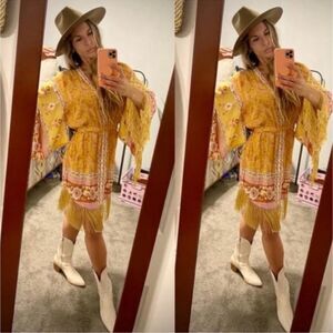 Spell Portobello Road Tassel Dress size XS